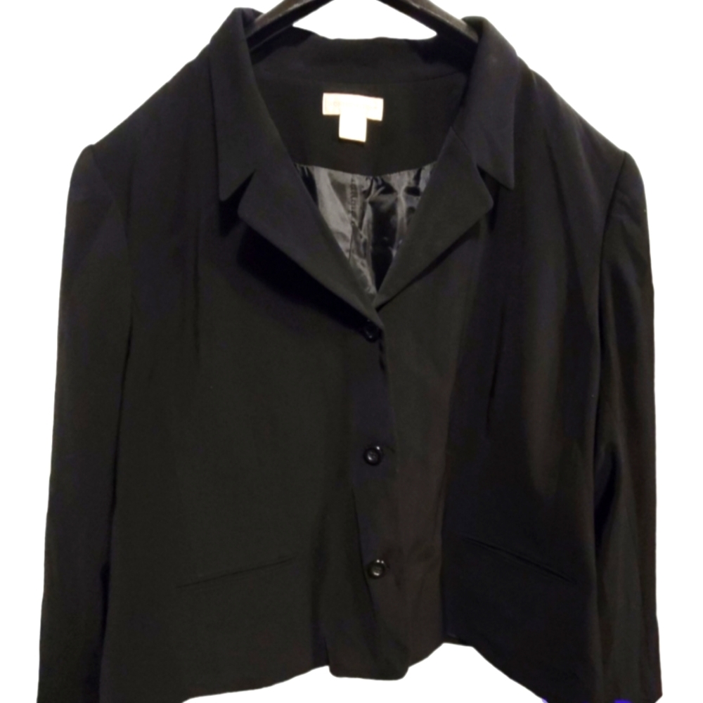 Worthinton Black Blazer Suit Jacket